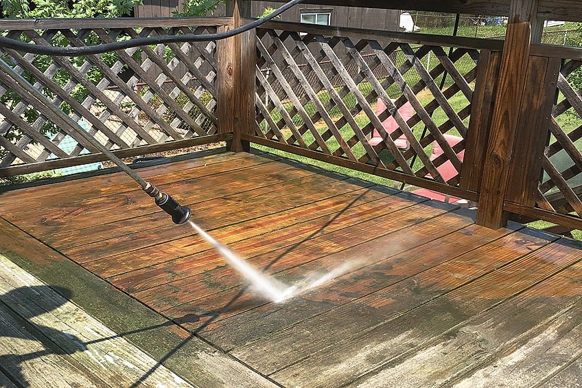 How to Clean Composite Decking