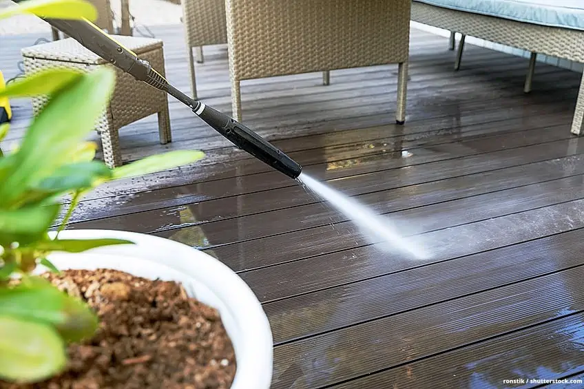 Cleaning Composite Decking
