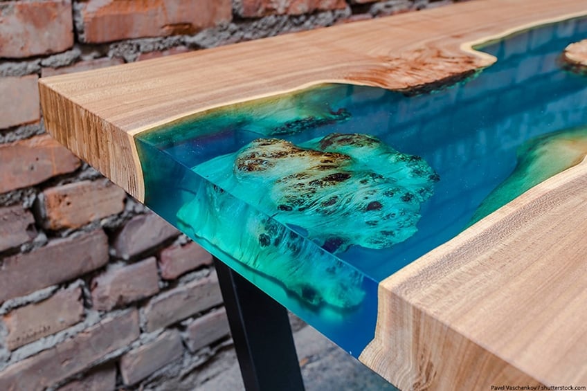 River Epoxy Countertops