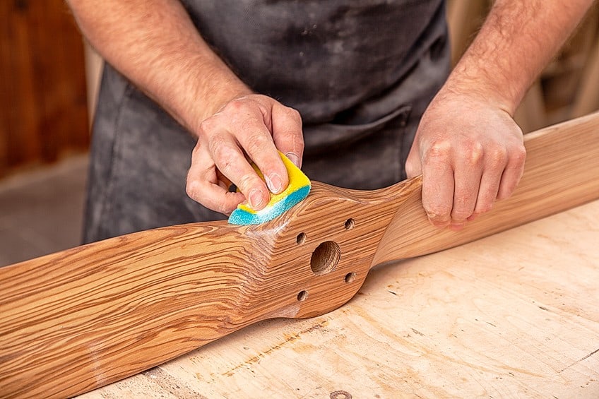 Sanding Between Coats of Polyurethane