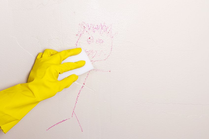 Remove Sharpie from Wood Wall