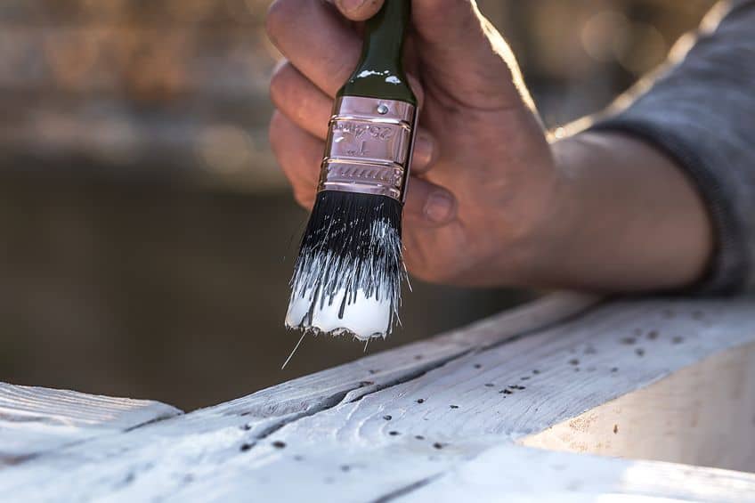 White Wood Stain vs Paint