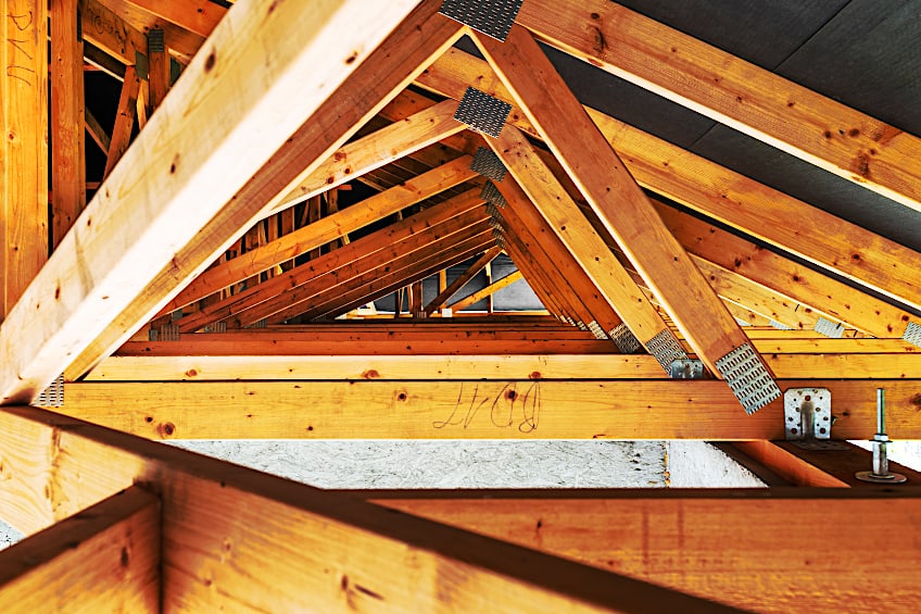 Roof Trusses from Pine