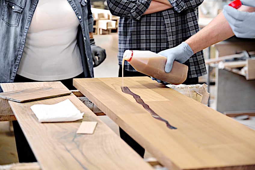 Finish Wood with Tung Oil