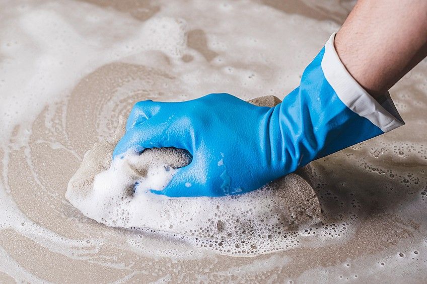 Soapy Water May Remove Acrylic from Wood