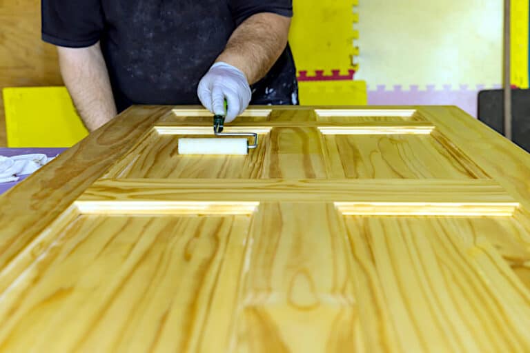 How to Fix a Hole in a Wood Door Patch Wood Doors