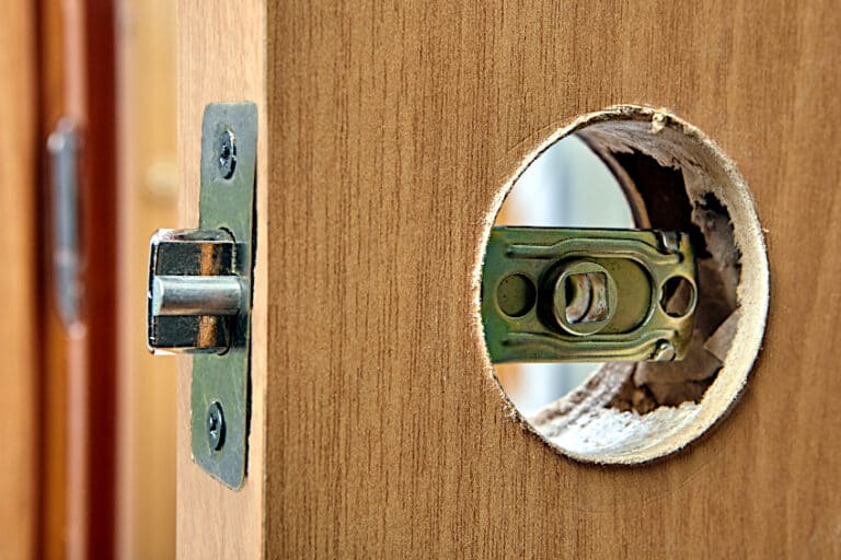 How to Fix a Hole in a Wood Door Patch Wood Doors