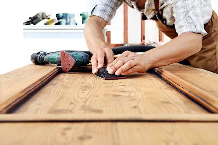 Sanding Wood After Repair