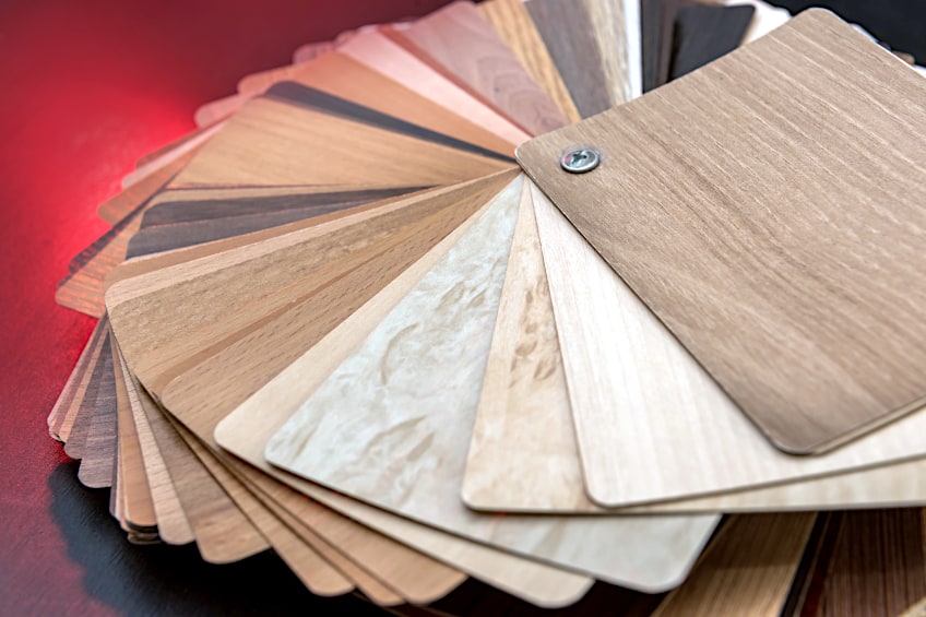 Veneer Grain Pattern Examples