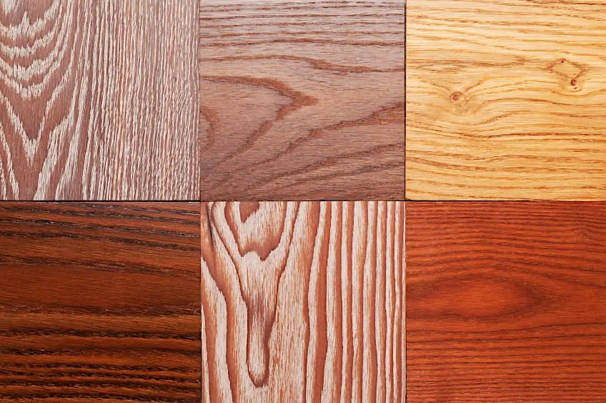 Grains and Colors of Different Woods