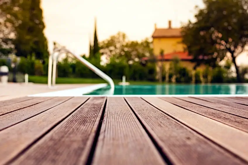 Rot-Resistant Wood for Pool Decks