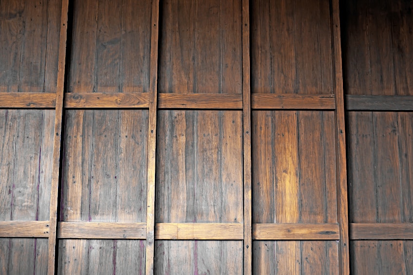 Teak Wood Wall Paneling