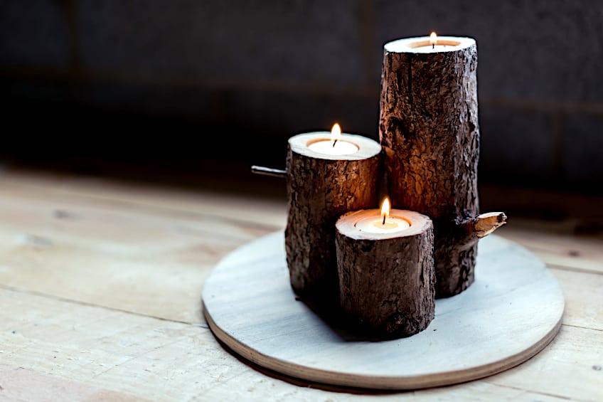 Tealight Candle Wood Project