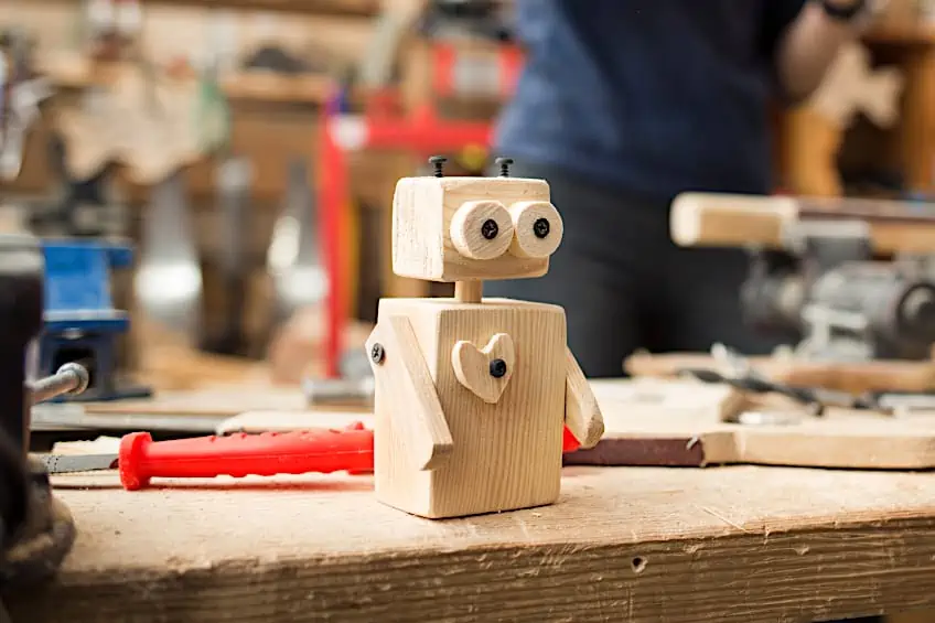 Wooden Robot Project