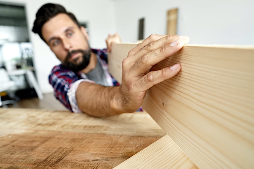 Building a Desk from Pine Wood