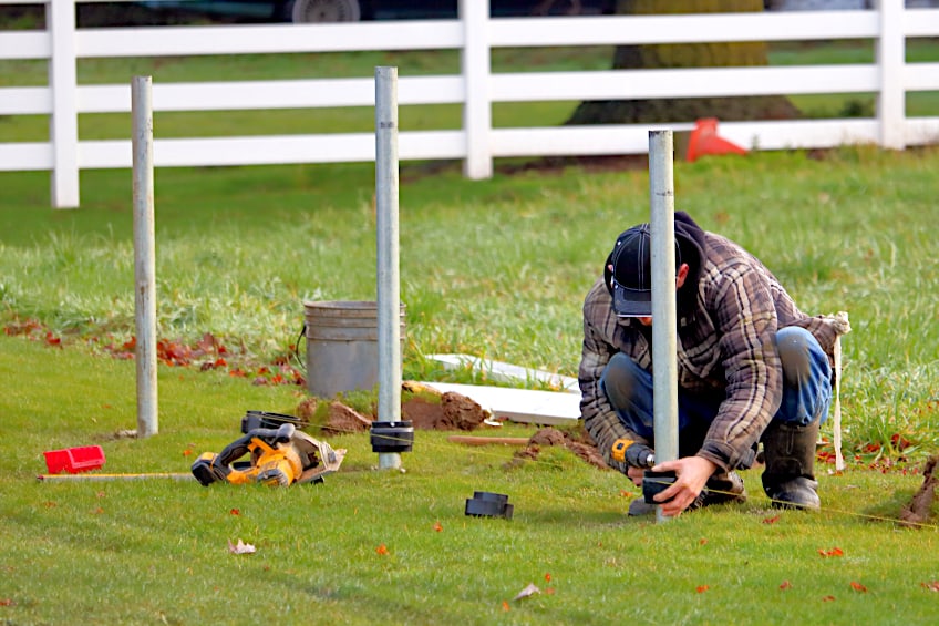 Fence-Post Layout Planning