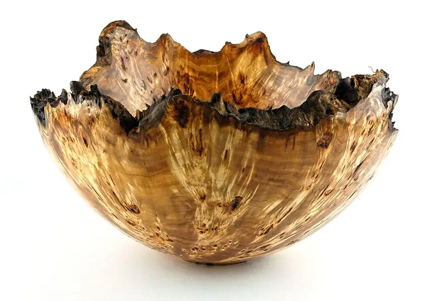 Turned Wooden Bowl by Thomas Faessler