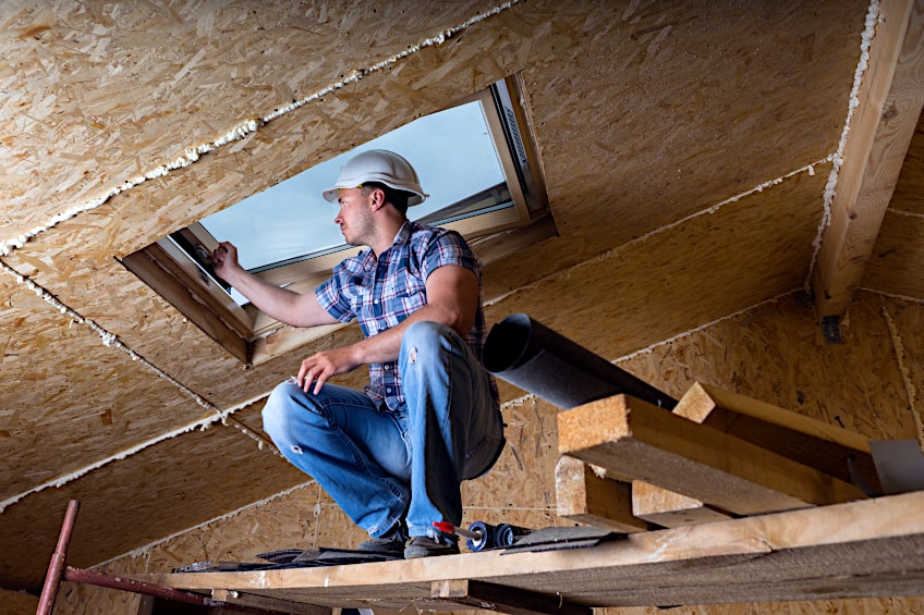 Particle Board Ceiling Insulation