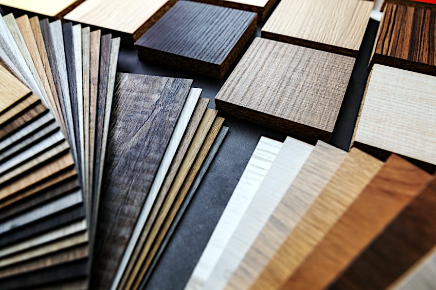 Range of Finishes for Particle Board