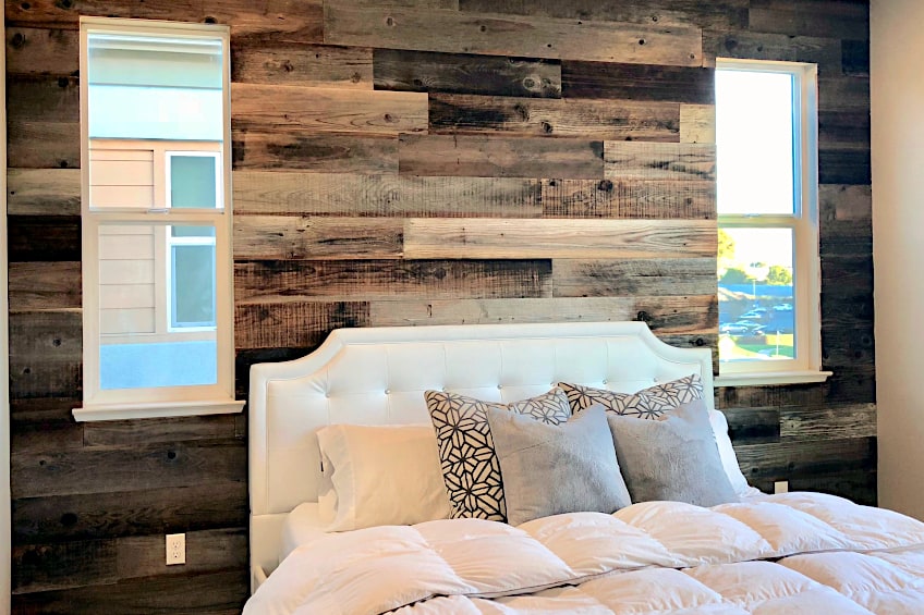 Reclaimed Wood Accent Wall