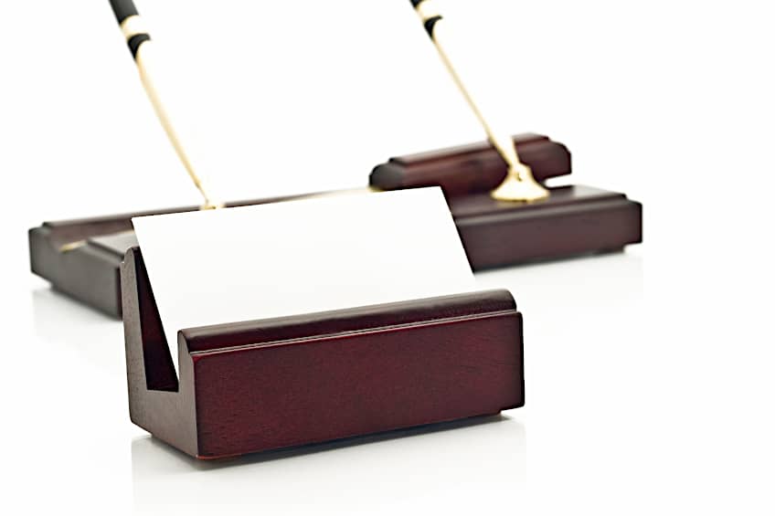 Wooden Business-Card Holders Sell Well