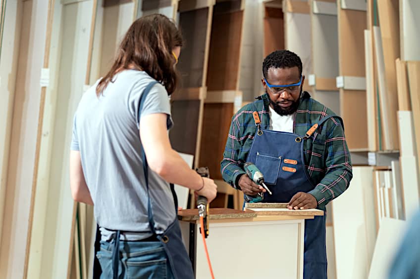 Luan Wood Is Used for Cabinets