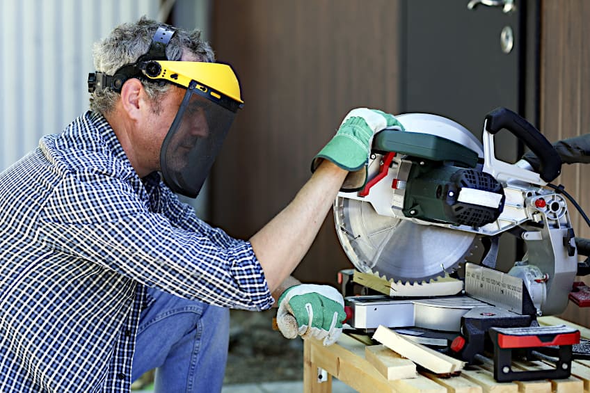 Safety Gear for Chop Saws and Miter Saws