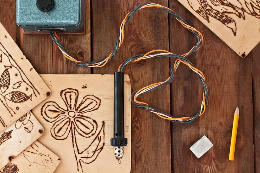 8: Woodburning Tips and Their Uses - Transfer Point, Hot Knife Point, and  Hot Stamps 