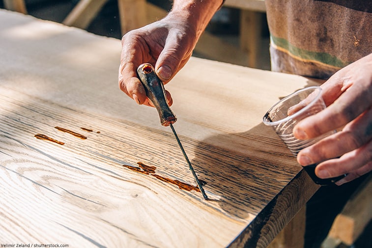 How to Fill Cracks in Wood Tables